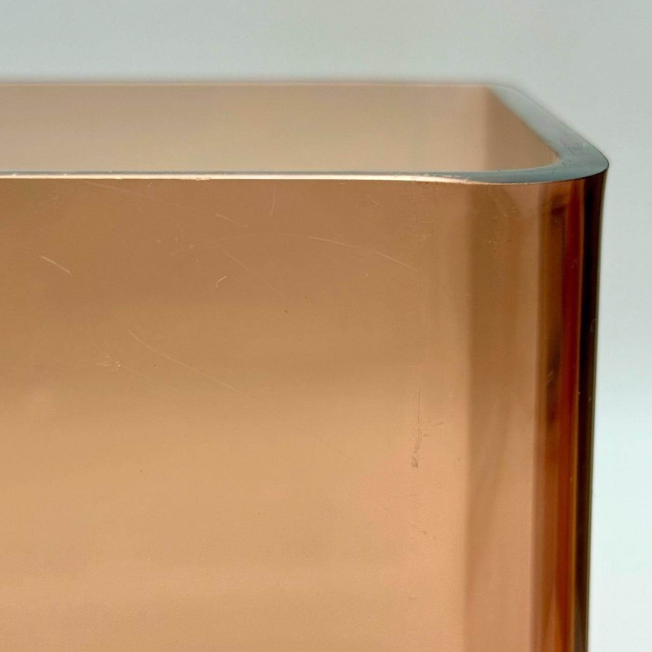 Cubi modulari in plexiglass francese degli anni '70, acrilico fumé, Design A Space Ane in vendita 2