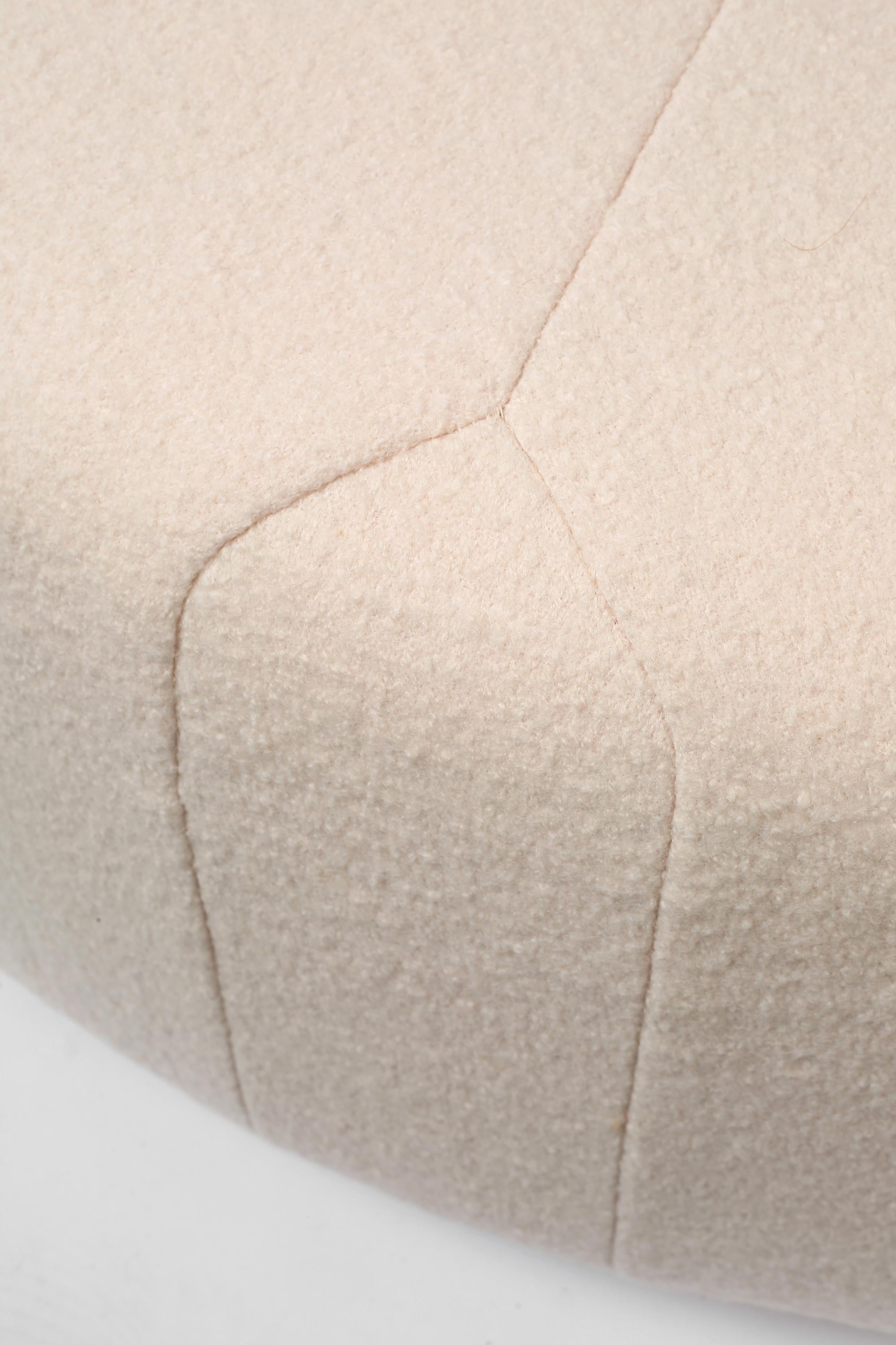 Canapé modulaire serpentin postmoderne français des années 1970 par Steiner en vente 1