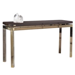 Vintage French 1970s Postwar Design Console Table