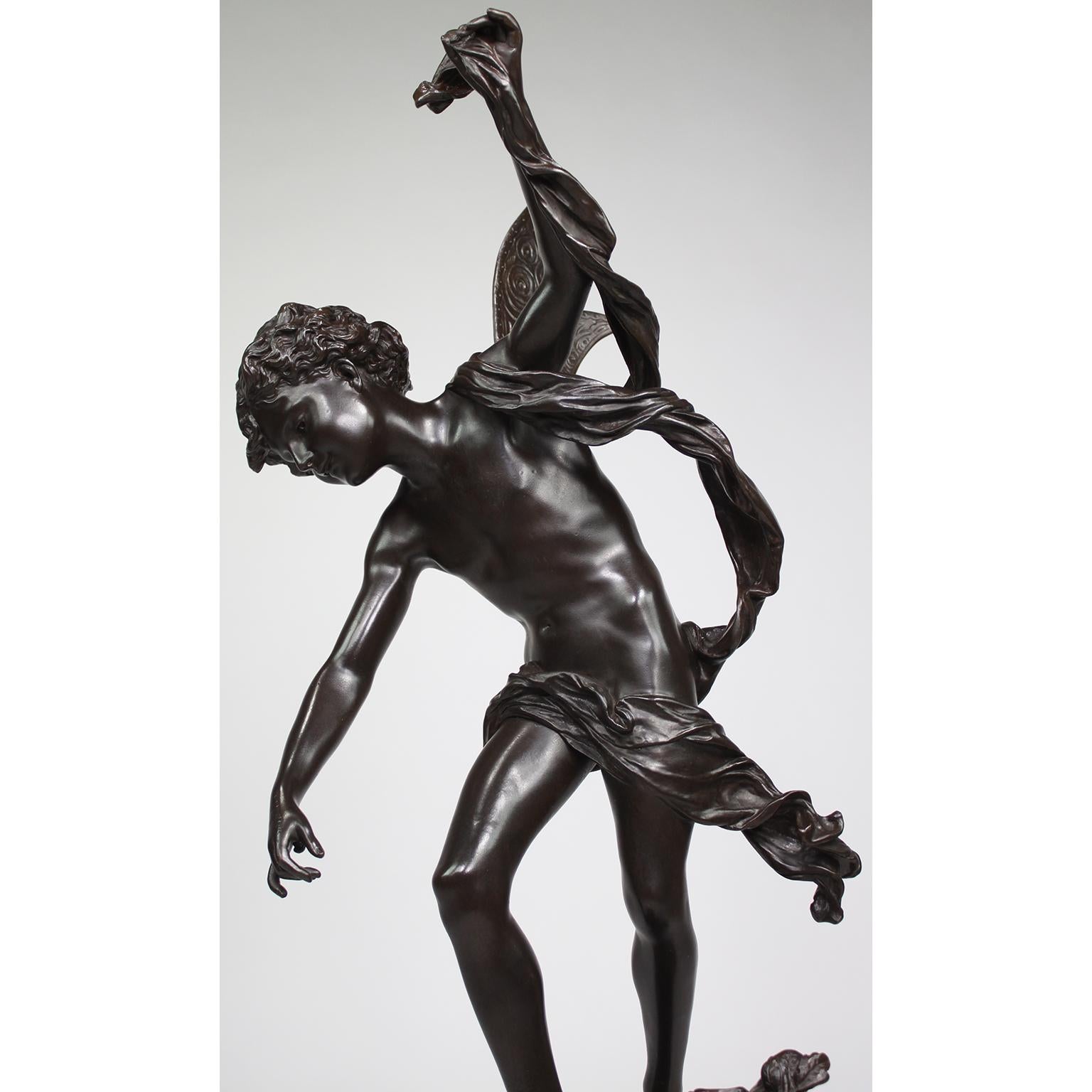 French 19th/20th Century Bronze of a Fairy “Lutin des Bois”, After Luca Madrassi For Sale 6
