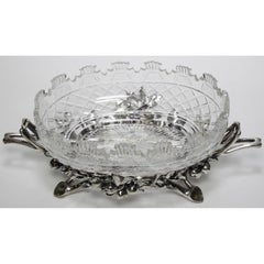 French 19th-20th Century Louis XV Style Silvered Centrepiece by Christofle & Cie