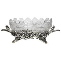 French 19th-20th Century Louis XV Style Silvered Centrepiece by Christofle & Cie