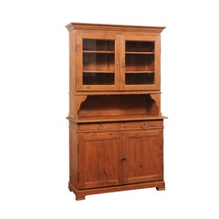 French 19th C. Buffet à De Corps, 7+ Ft