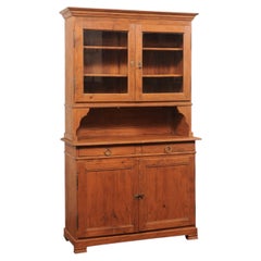 French 19th C. Buffet à De Corps, 7+ Ft