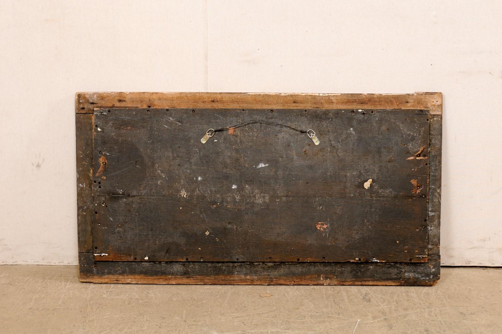Plaque française du 19ème siècle en bois sculpté, de forme rectangulaire en vente 6