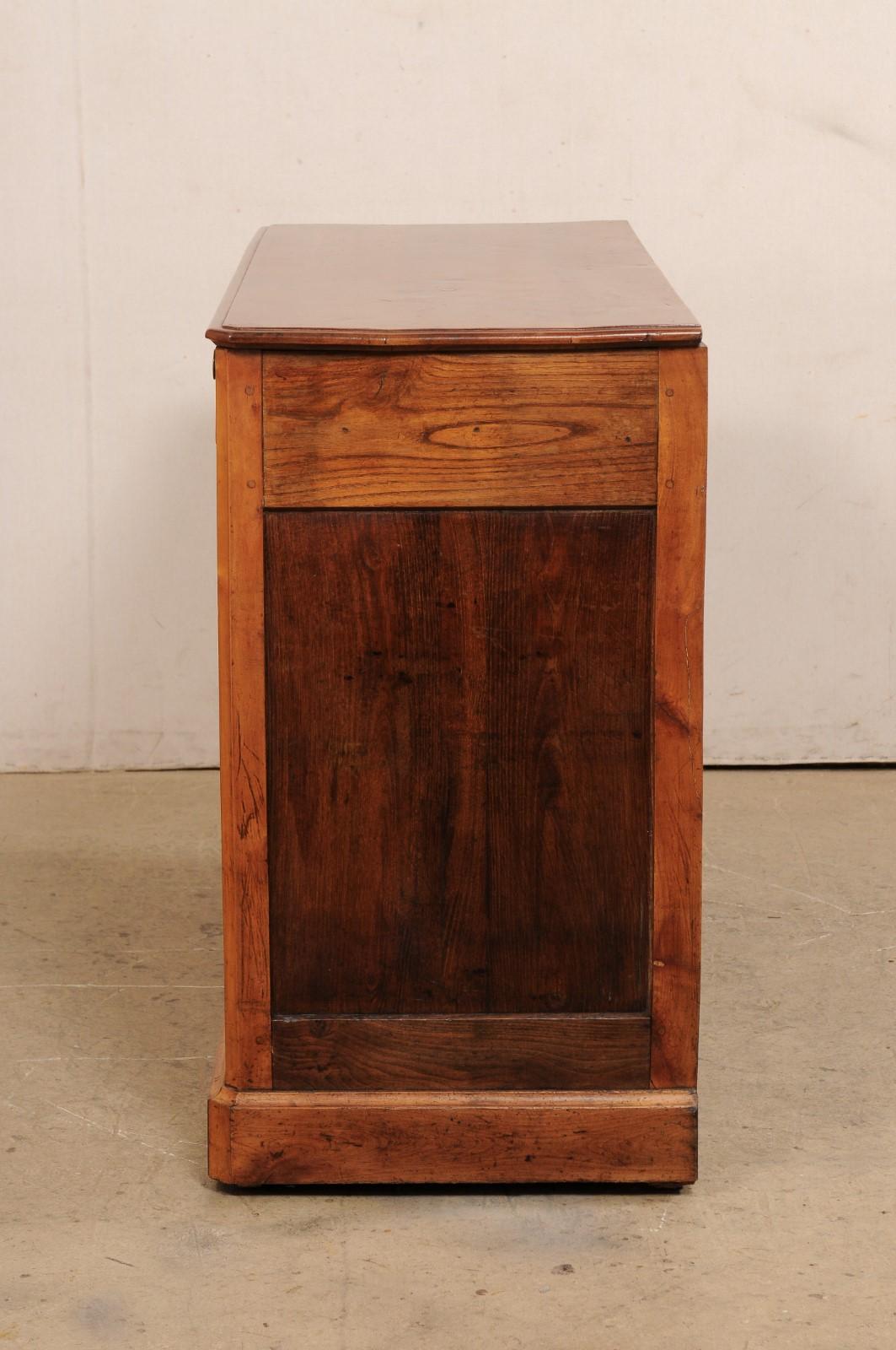 French 19th C. Wooden 2-Door Buffet Cabinet, 4.5 Ft. Width  For Sale 5