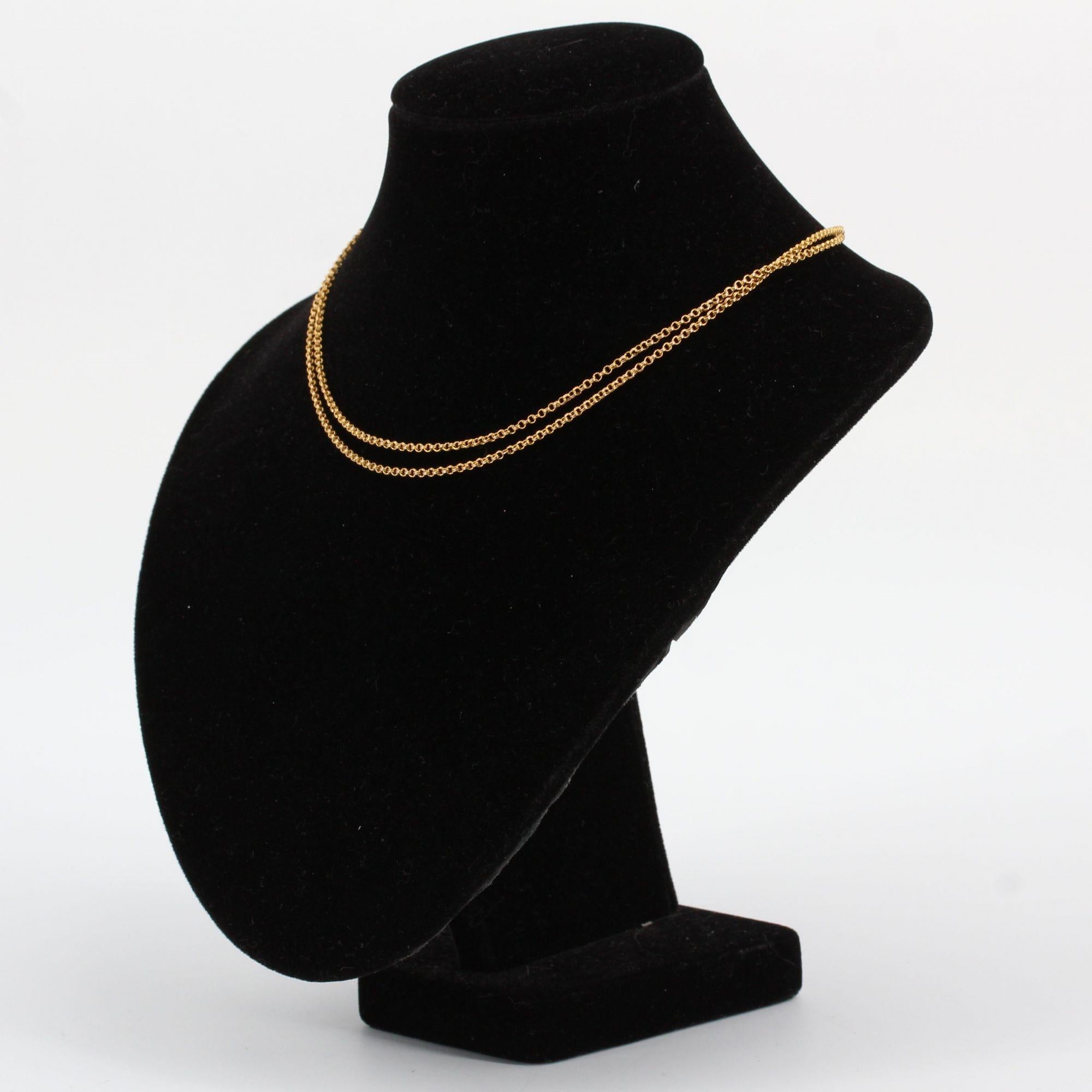 18k gold choker necklace for sale