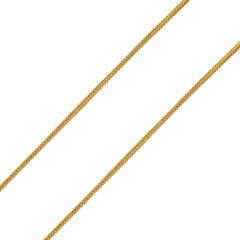 French 19th Century 18 Karat Yellow Gold Long Chain Necklace