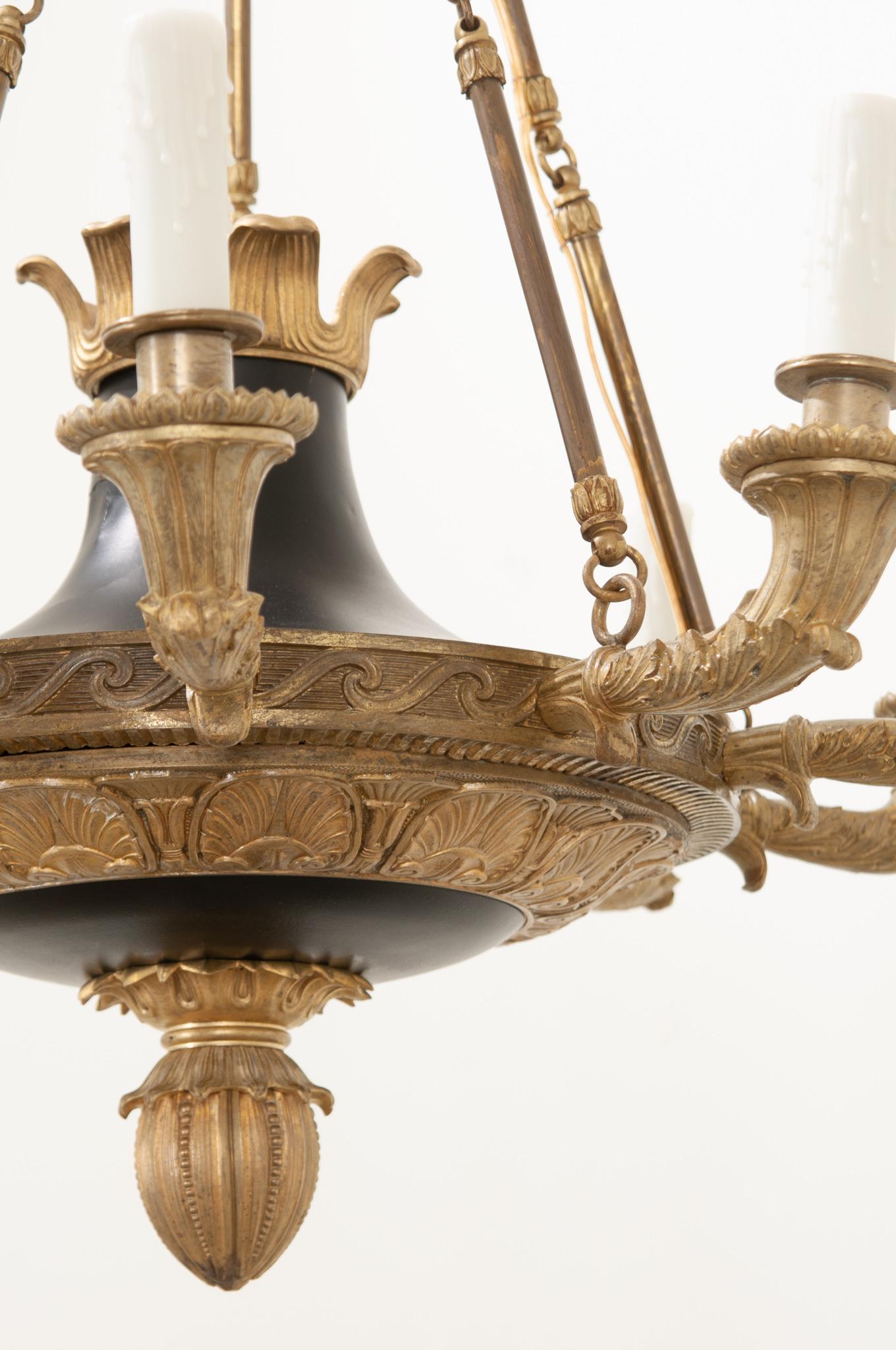 French 19th Century 1st Empire Chandelier For Sale 5