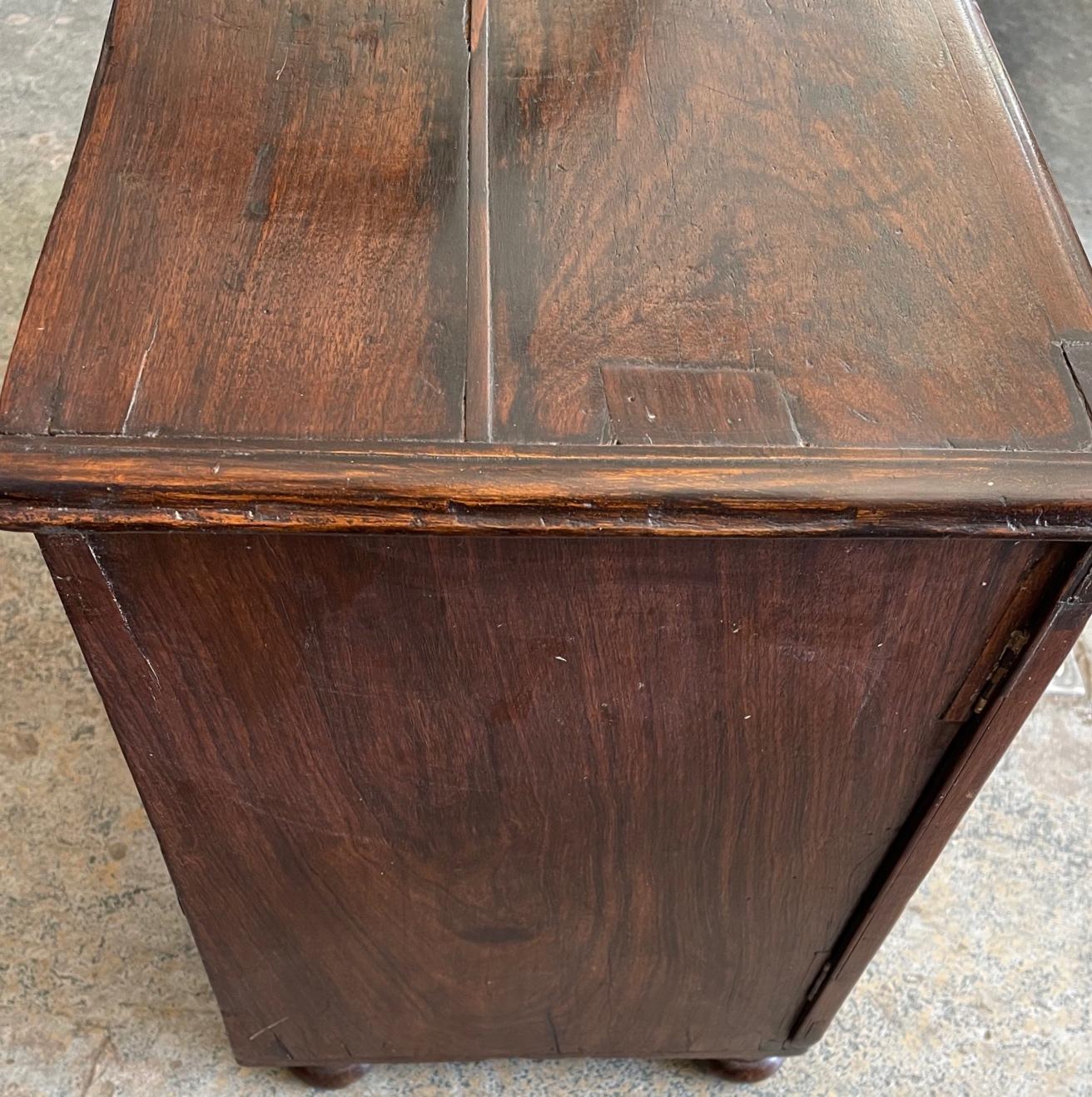 French 19th Century 2 Door Walnut Buffet For Sale 2