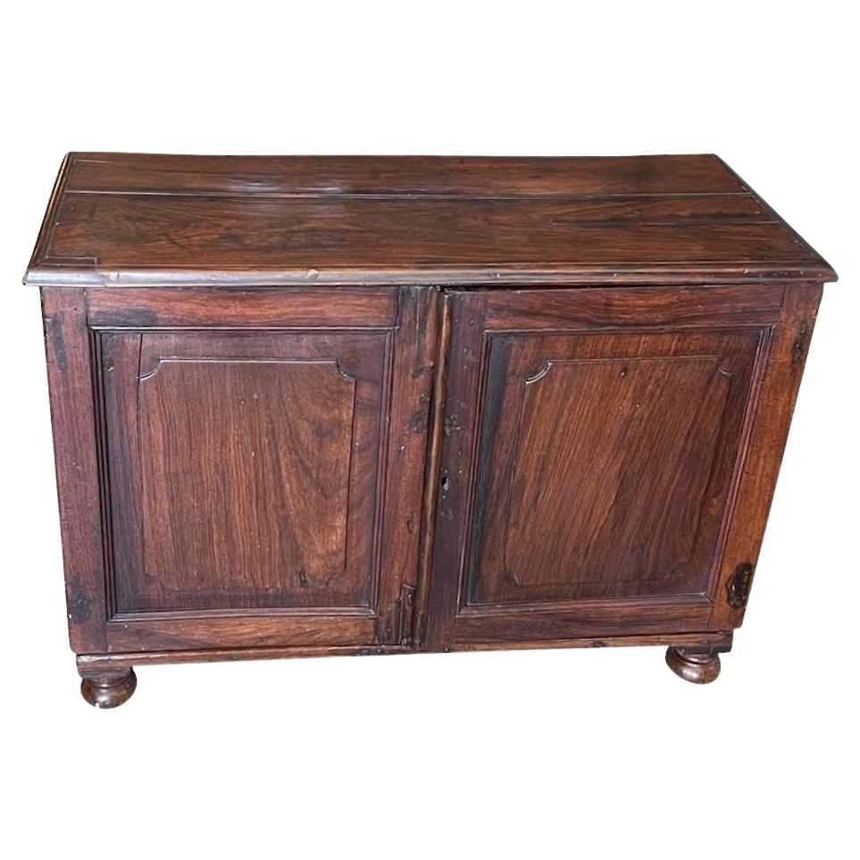 French 19th Century 2 Door Walnut Buffet For Sale