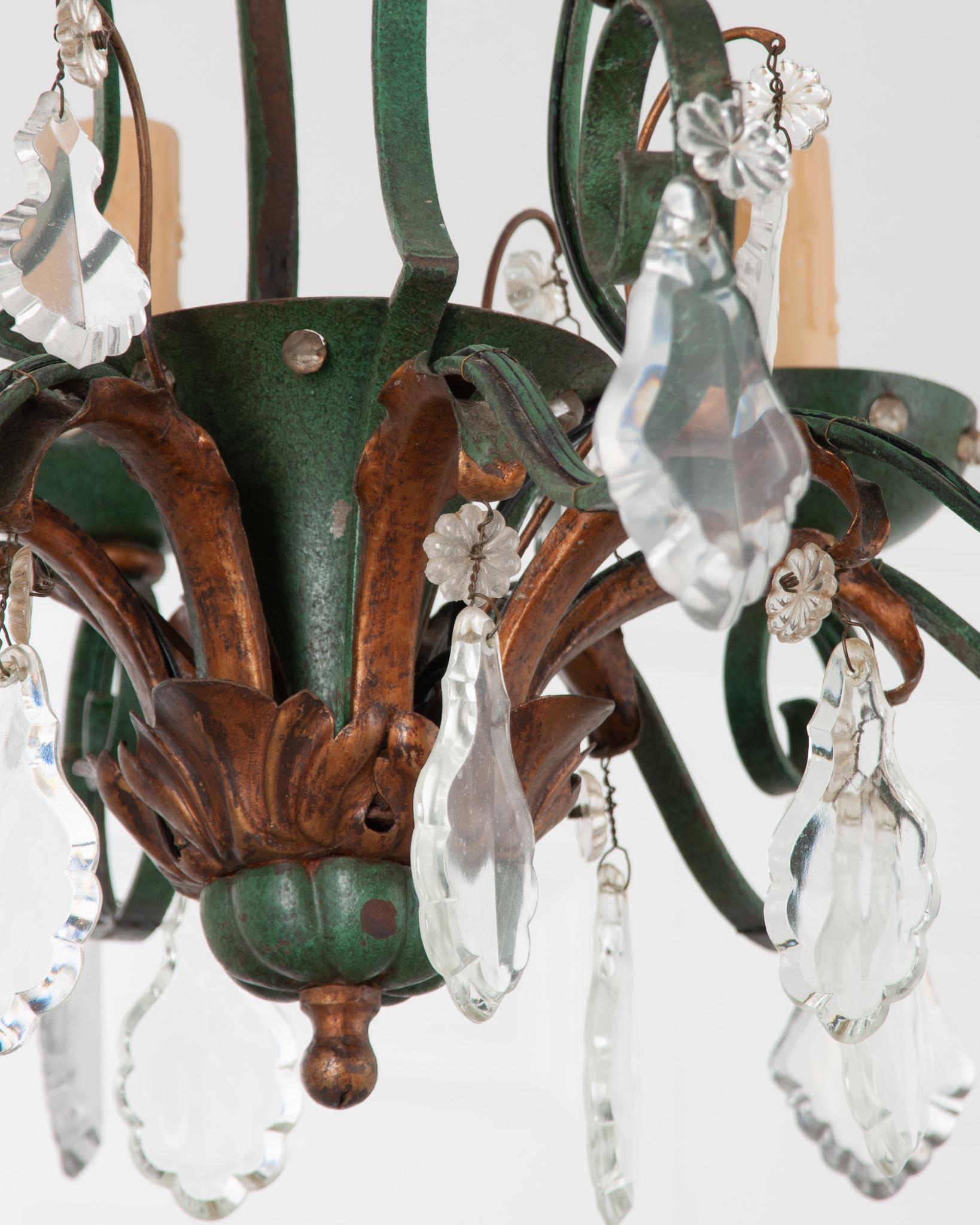 French, 19th Century, 8 Light Chandelier In Good Condition For Sale In Baton Rouge, LA
