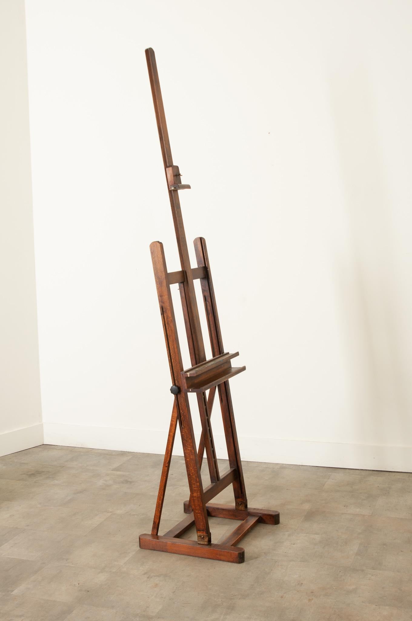 French 19th Century Adjustable Artists Easel 7