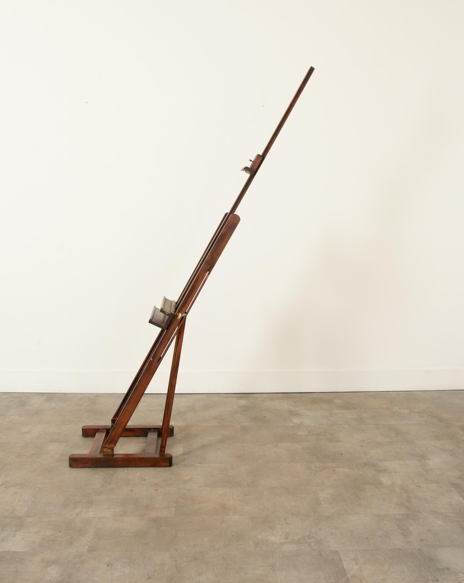 French 19th Century Adjustable Artists Easel 2