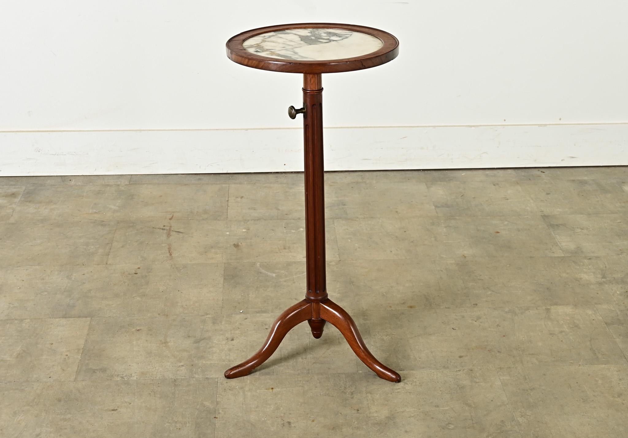 French 19th Century Adjustable Gueridon Table 1