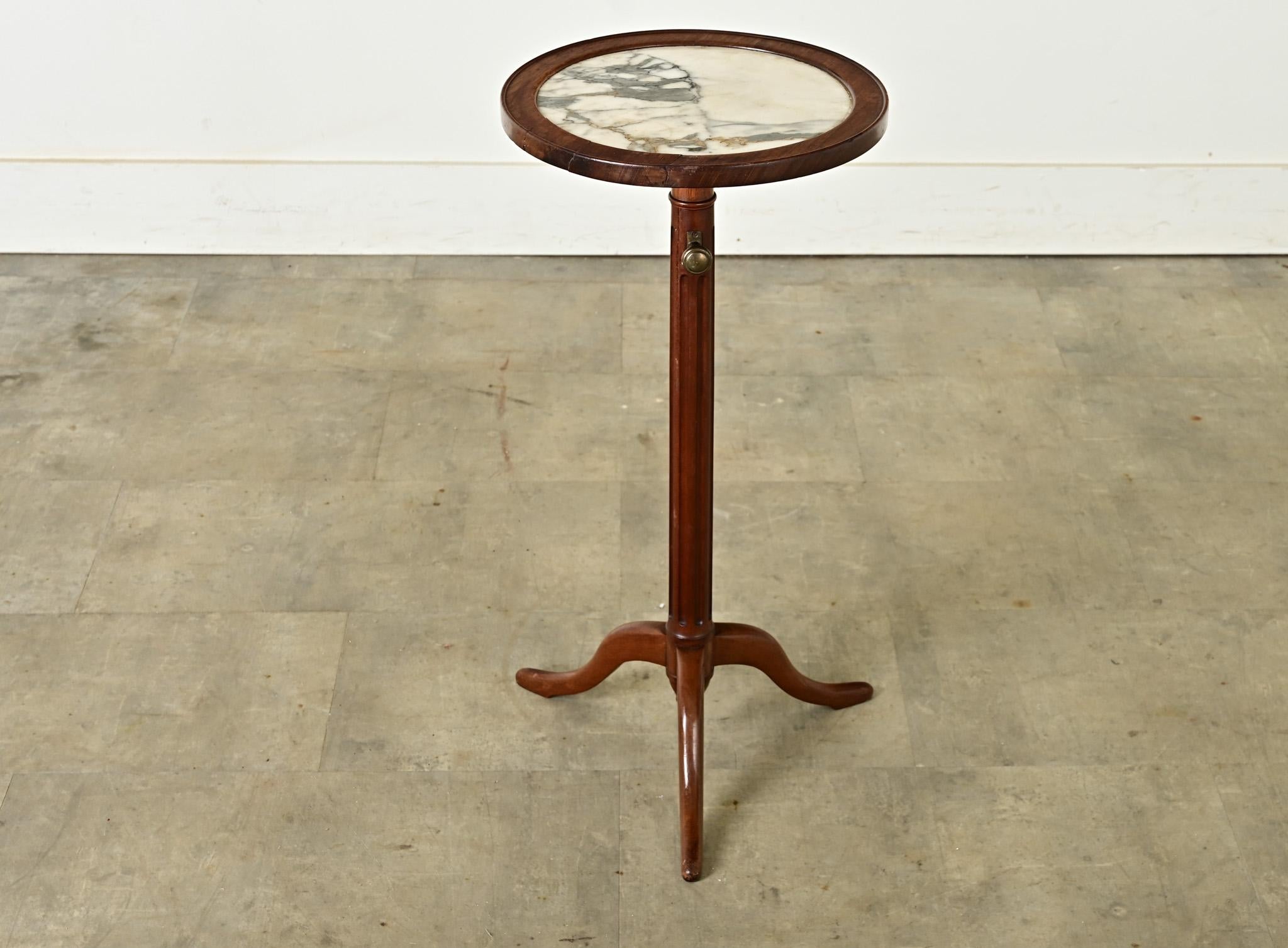French 19th Century Adjustable Gueridon Table 2