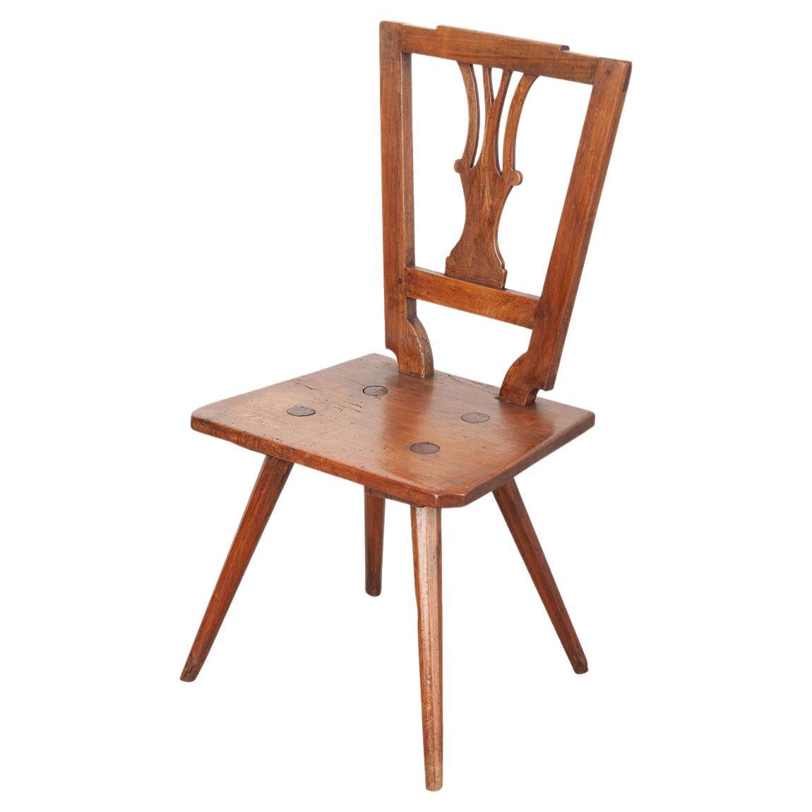 French 19th Century Alsatian Chair
