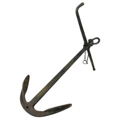 Antique French 19th Century Anchor