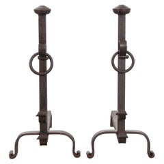 French 19th Century Andirons