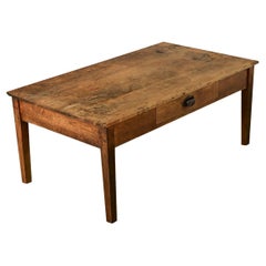 French 19th Century Applewood Coffee Table