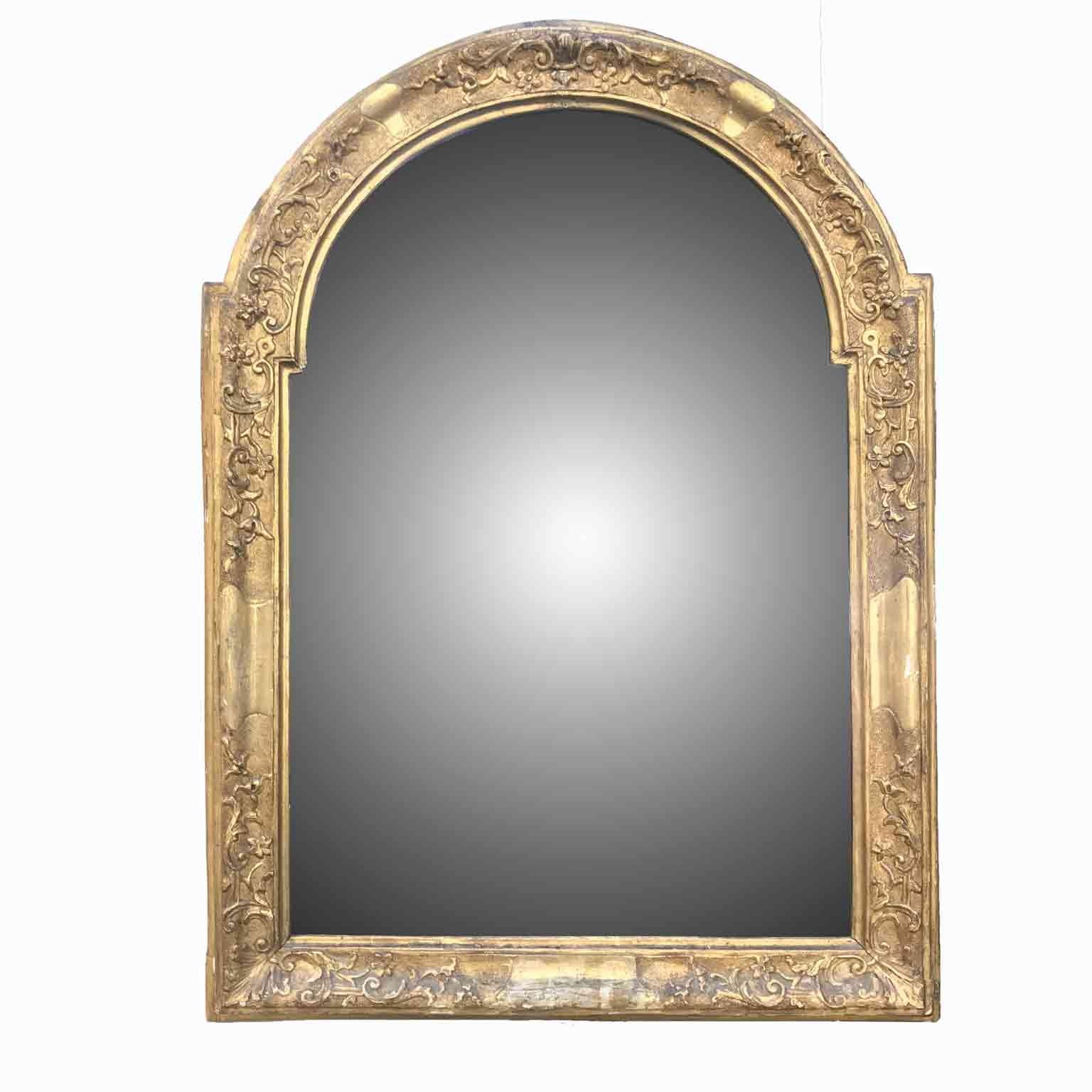 gold arch frame