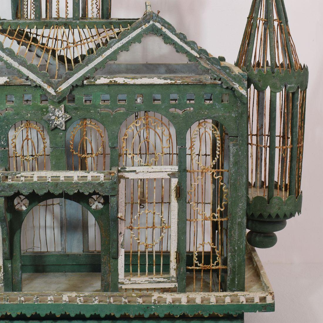 French 19th Century Architectural Birdcage 5