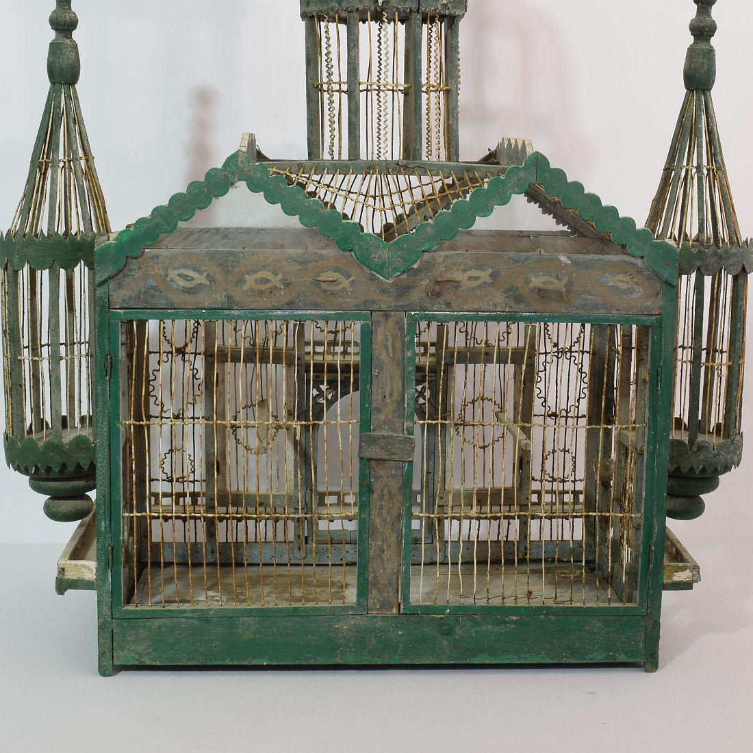French 19th Century Architectural Birdcage 9