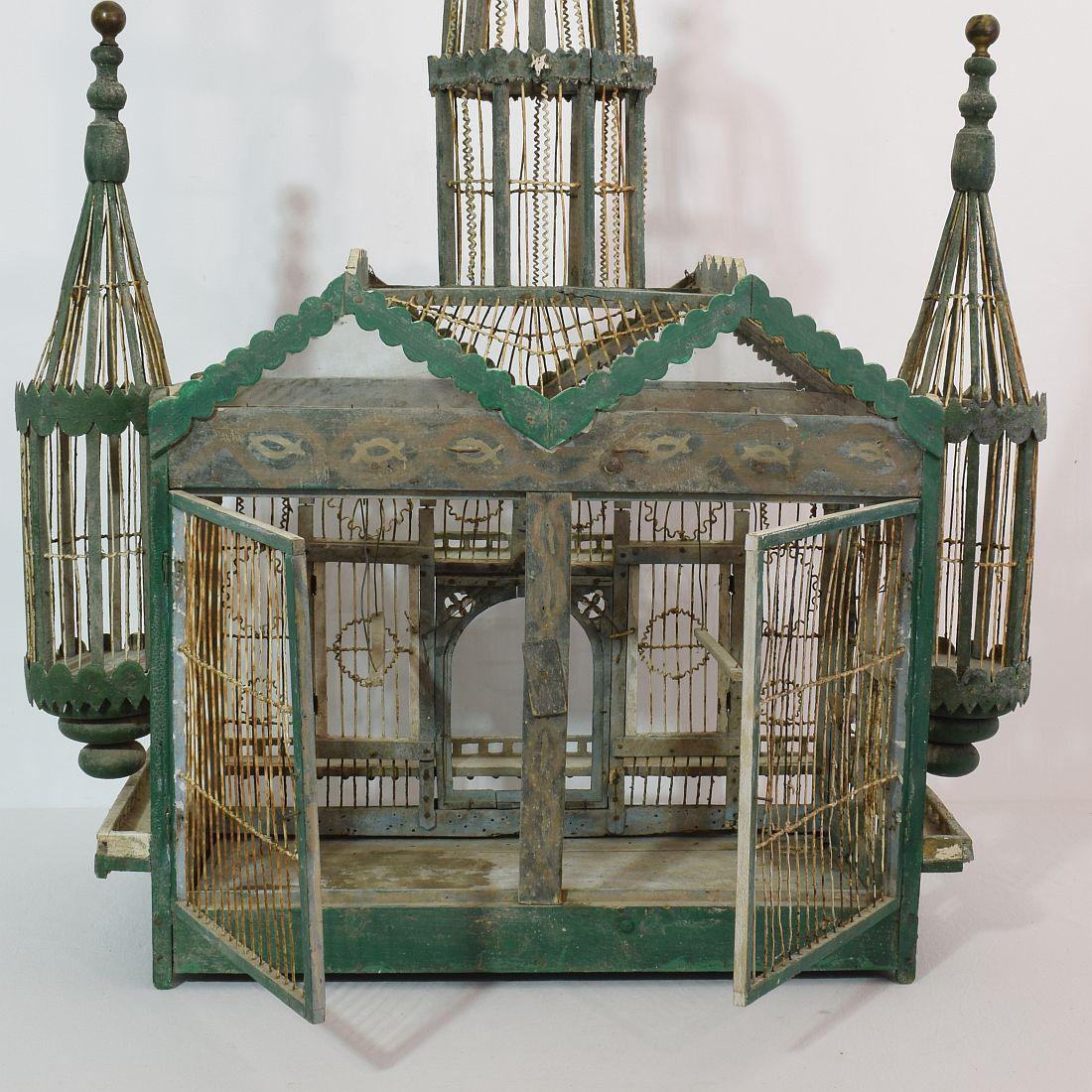 French 19th Century Architectural Birdcage 10