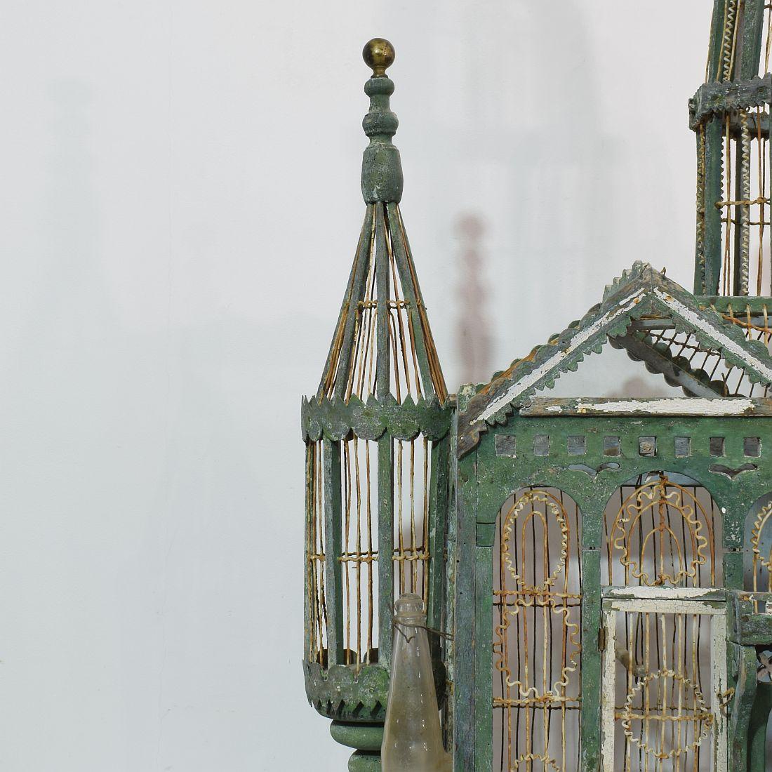French 19th Century Architectural Birdcage 2