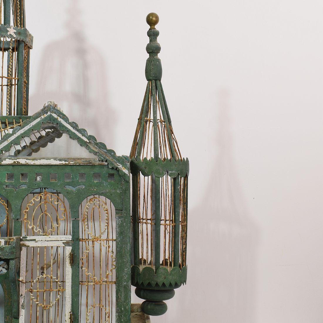 French 19th Century Architectural Birdcage 3