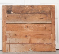 French 19th Century Architectural Overdoor Panel
