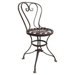 French 19th Century Arras Garden Chair