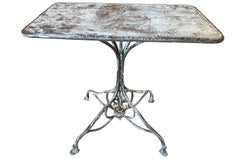 French 19th Century Arras Garden Table