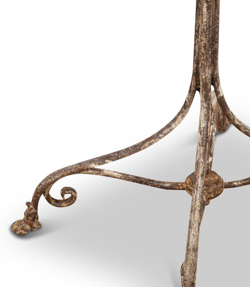 French 19th Century Arras Garden Table For Sale 1