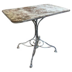 Table de jardin française du 19ème siècle
