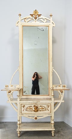French 19th Century Art Nouveau Hall Tree