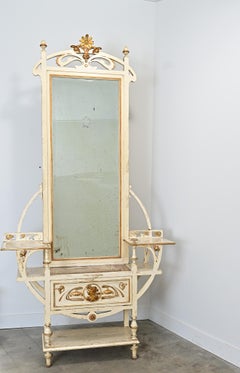 French 19th Century Art Nouveau Hall Tree