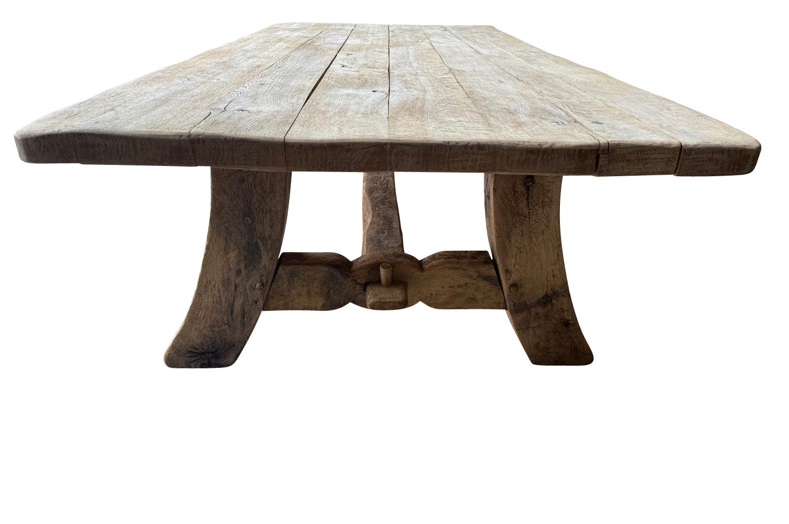 Französisch 19. Jahrhundert Arte Populaire Bauernhof Tisch im Angebot 3