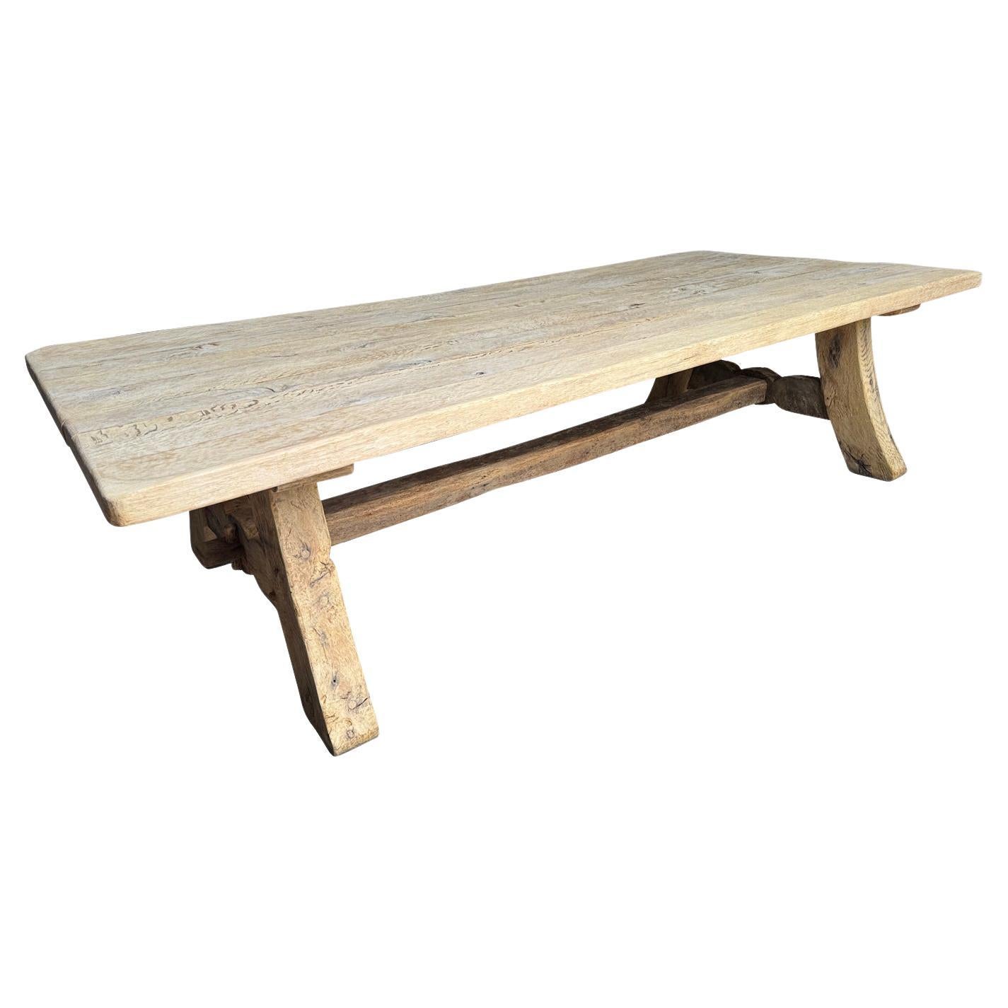 French 19th Century Arte Populaire Farm Table