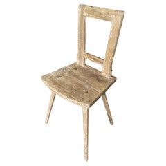 French 19th Century Arte Populaire Side Chair