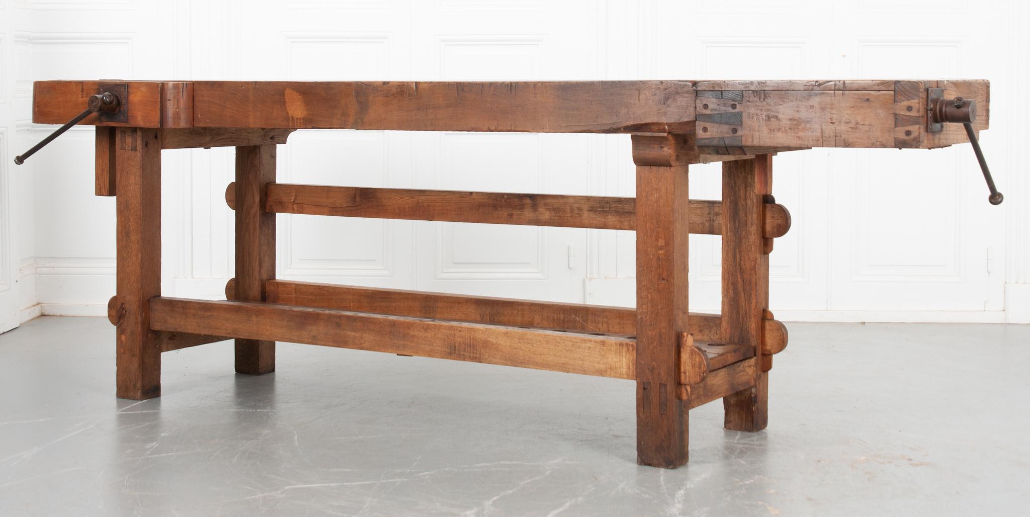 French 19th Century Artisans Workbench 1