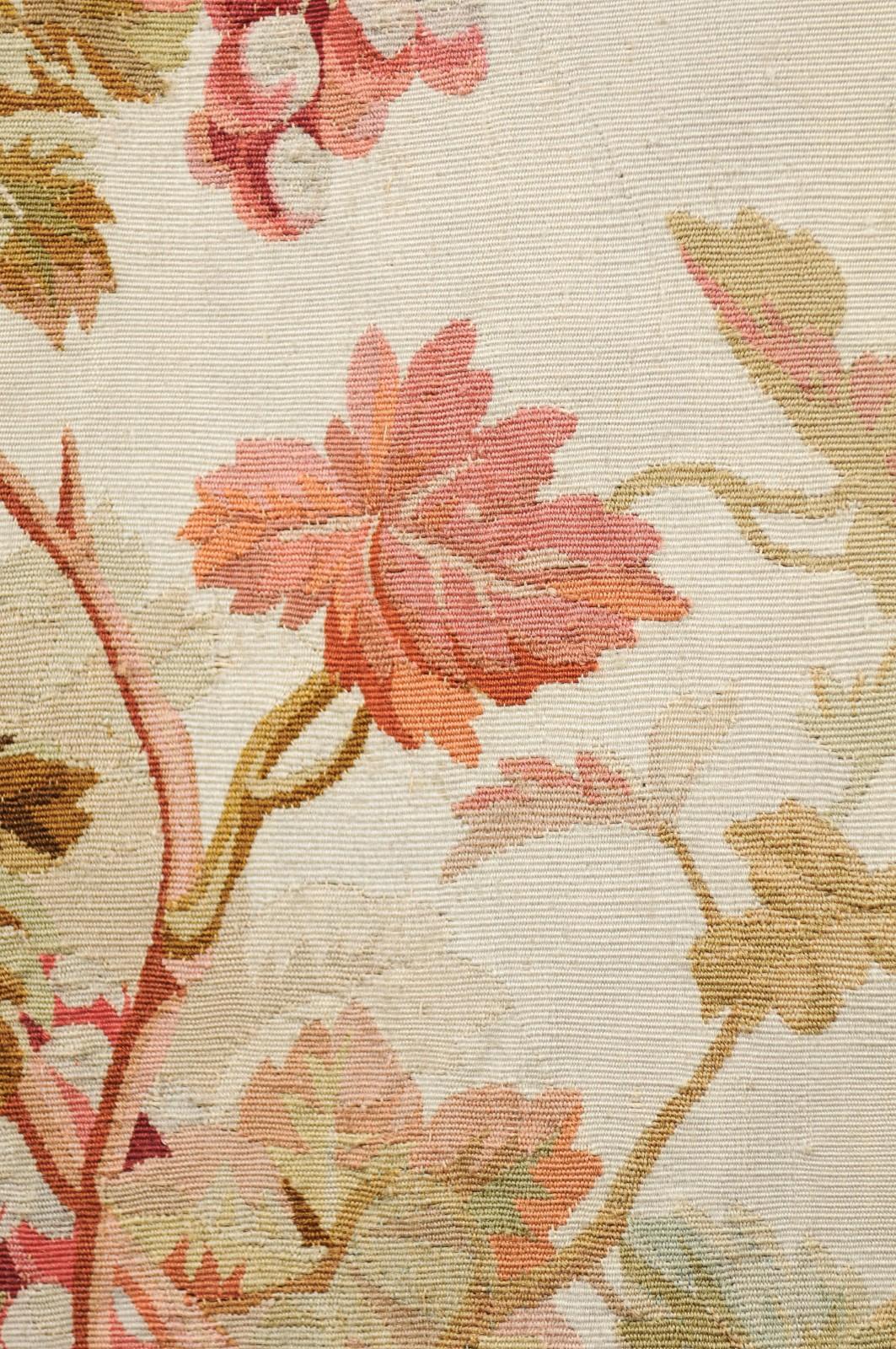 French 19th Century Aubusson Tapestry with Flower and Fruit Decor, Two Available 8