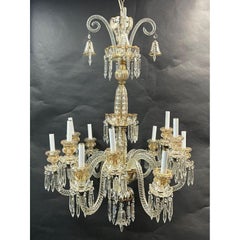 French 19th Century Baccarat 12-Light Chandelier