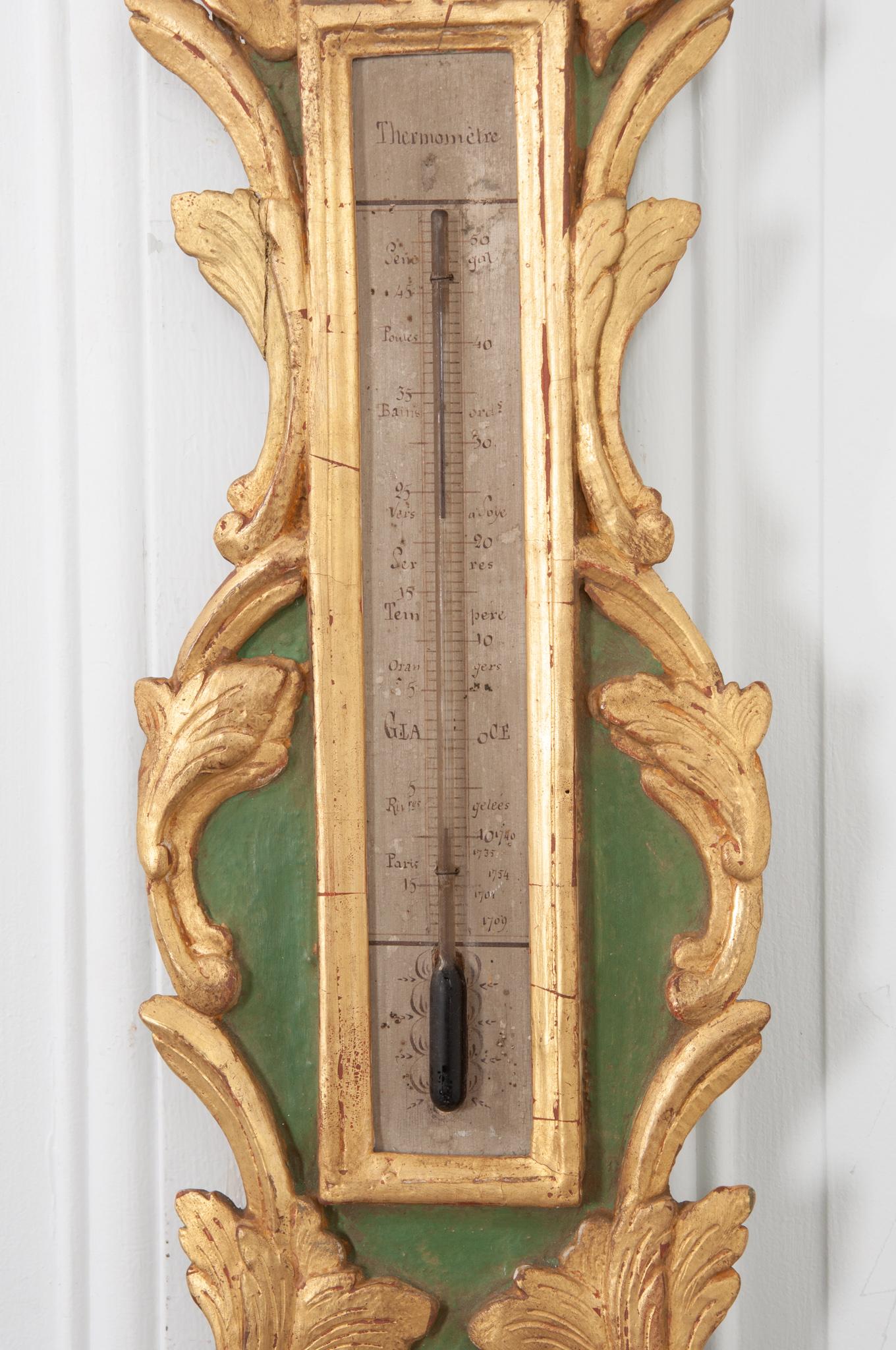 French 19th Century Barometer For Sale 5