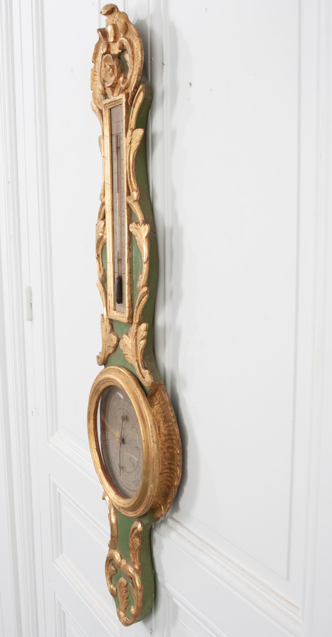 French 19th Century Barometer For Sale 7