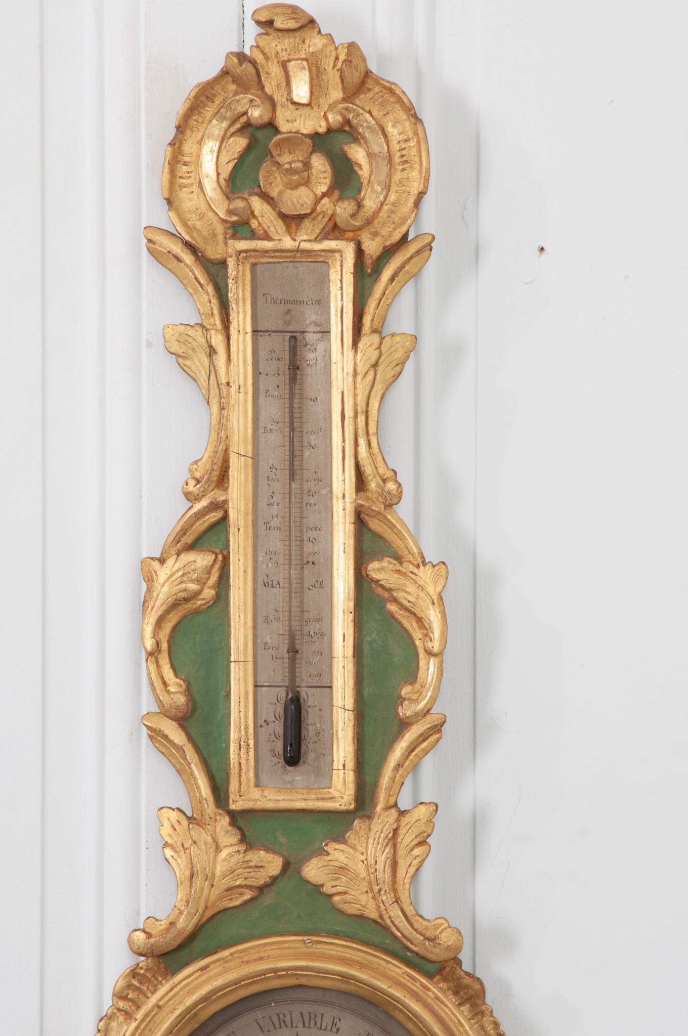 French 19th Century Barometer For Sale 2