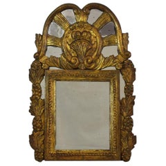 French 19th Century Baroque Style Giltwood Mirror