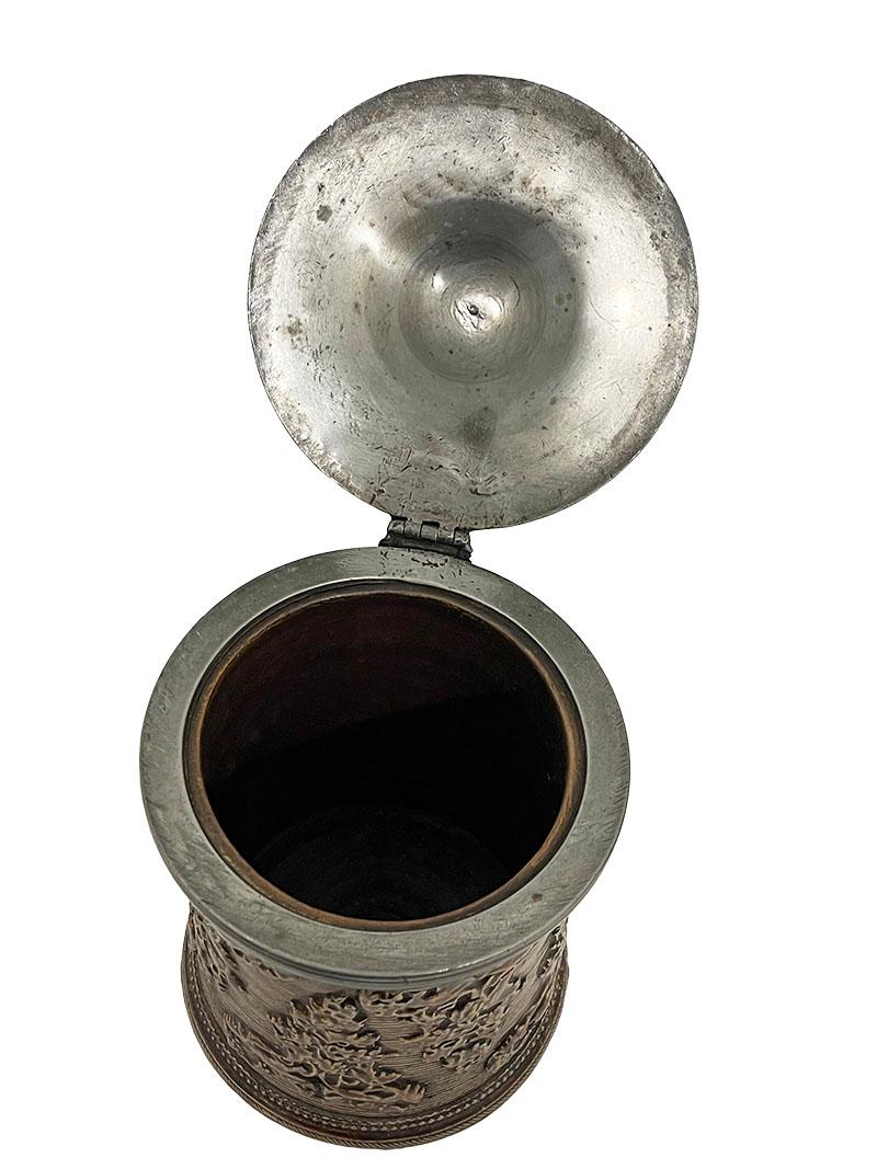 French 19th century Beauvais tobacco stoneware For Sale 5