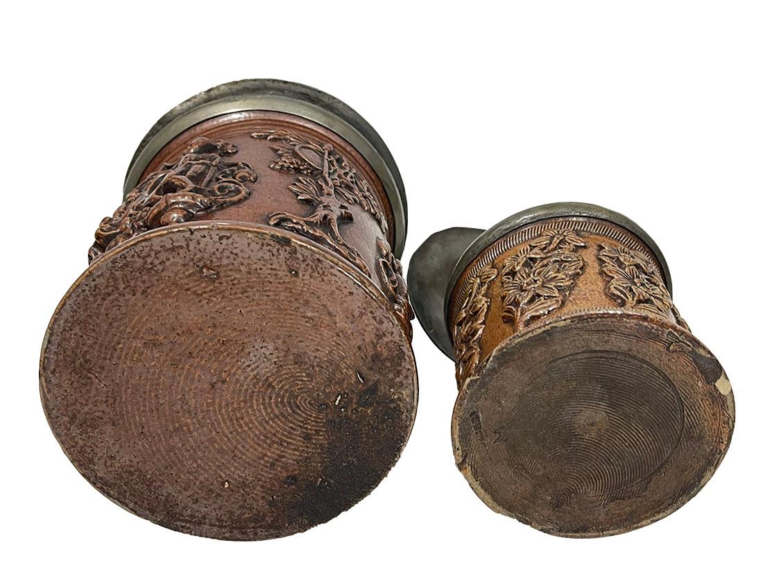 French 19th century Beauvais tobacco stoneware For Sale 6