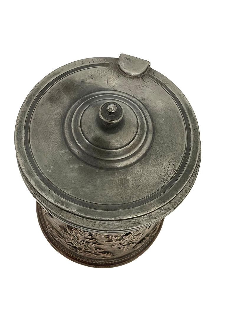 French 19th century Beauvais tobacco stoneware For Sale 7